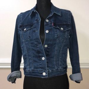Levi’s Dark Denim Jean Jacket- Small